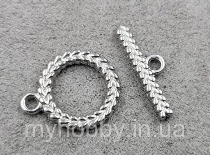 Замок тогл 16 мм нержавіюча сталь, фото 1