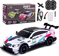 Машинка на радіокеруванні для дрифту БМВ (30 см, протиударна, додаткові колеса) 2 кольори