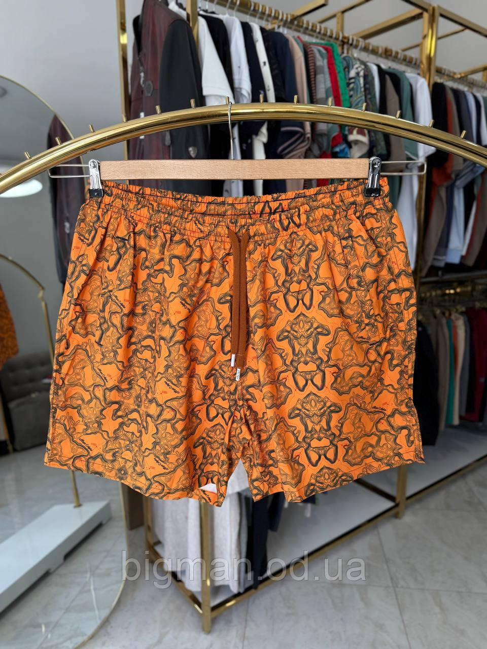 Чоловічі плавальні шорти ANNEX 4835 (батал) 2-6XL жовті