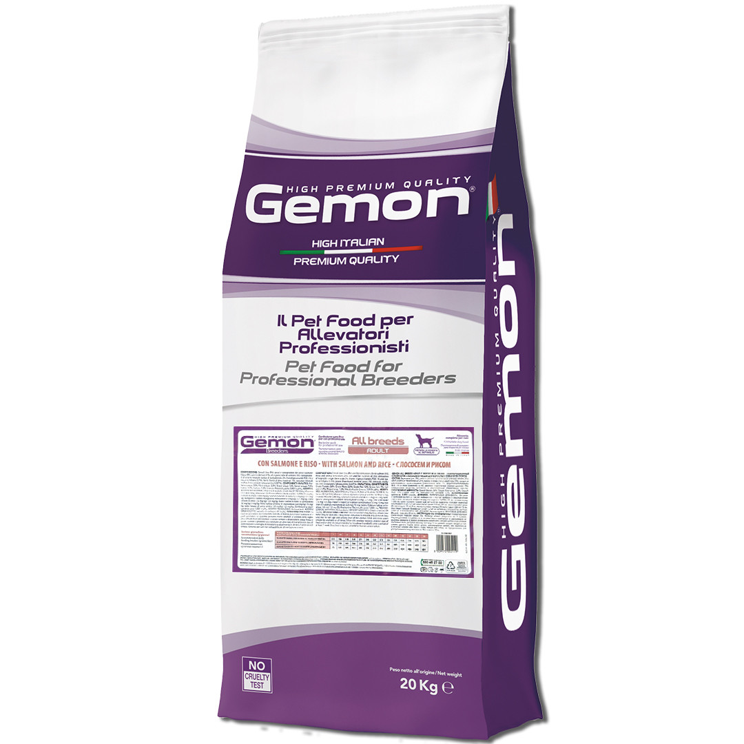 Gemon Dog All breeds Adult лосось з рисом, фото 1