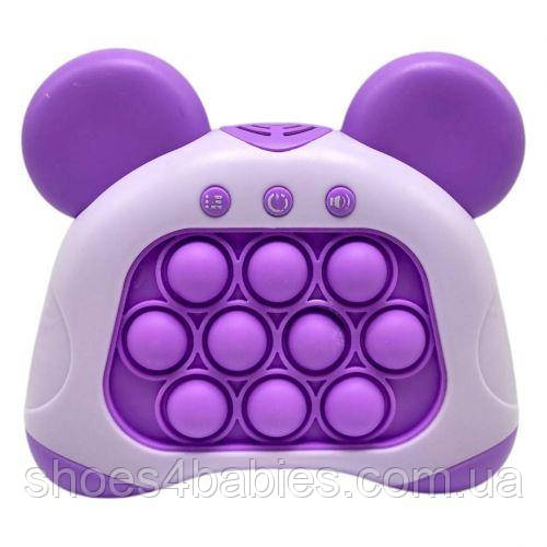 Електронна гра "Finger Press Pop-It Console" фіолетова