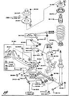 Штифтова засувка mazda, T00126164