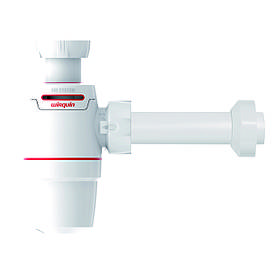 Сифон для раковини Neo Air 11⁄4" × Ø 32 мм з відведенням WIRQUIN (9541326) riven