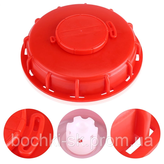 Кришка заливної горловини DN-150 (Єврокуб) з КЛАПАНОМ, фото 1