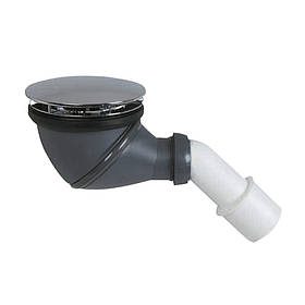 Сифон для душового піддона James Ø 90 мм з адаптером Ø 40/50 мм WIRQUIN (9544400) riven