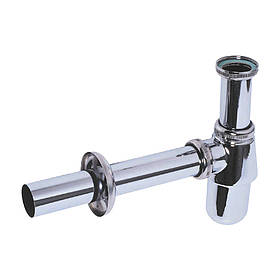 Сифон для раковини латунний 11⁄4" × 32 мм WIRQUIN (9541206) riven