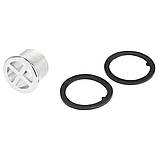 Сифон для подвійної кухонної мийки Espace повний комплект 11⁄2" × Ø 40 мм WIRQUIN (9542400) riven, фото 8