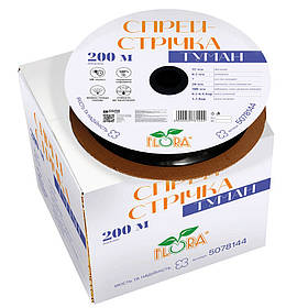 Спрей-стрічка Туман Ø32 мм 0.2 мм 7 відв. 20/300 мм 200 м FLORA (5078144) riven