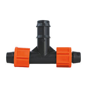 Трійник для крапельної стрічки та трубки Ø16 мм FLORA (5079334) riven