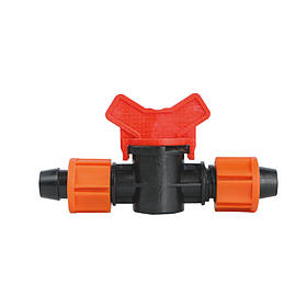 Кран для крапельної стрічки Ø16 мм прохідний FLORA (5079474) riven