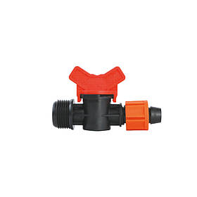 Кран для крапельної стрічки Ø16 мм н/р 3/4" FLORA (5079644) riven