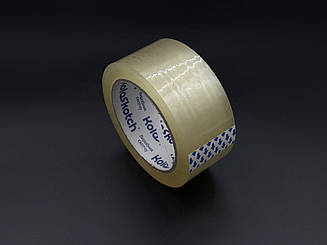 Скотч поліпропіленовий клейкий 45мм 100 метрів 45 мікрон.