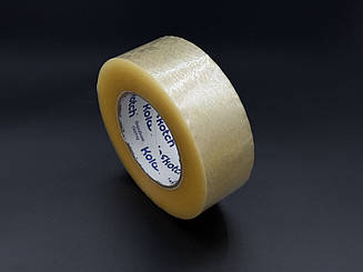 Скотч поліпропіленовий клейкий 45мм 200 метрів 45 мікрон.