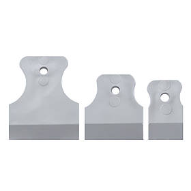 Набір шпателів для затирання швів 3шт 35 56 73мм SIGMA SG-8325111 набір шпателів для шпаклівки