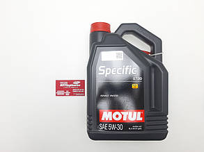 Моторна олива для авто 5W-30 0720 5L Motul