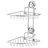 Кошик на вакуумних присосках подвійний s38 212×252×373 мм AQUATICA (9783832) riven, фото 3