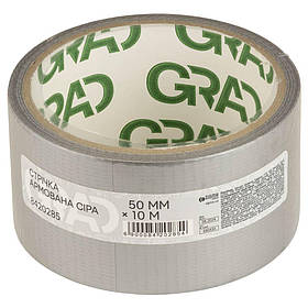 Стрічка армована сіра 50 мм×10м GRAD (8420285) riven