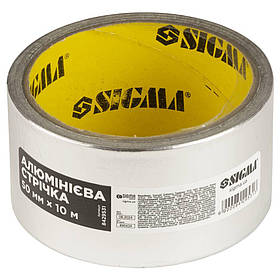 Стрічка алюмінієва 50 мм×10м SIGMA (8429531) riven