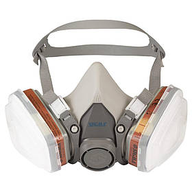 Напівмаска Defender Pro з фільтрами А1 SIGMA (9417491) riven