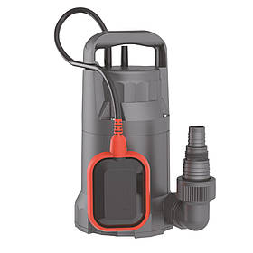 Насос дренажний садовий 0.55 кВт Hmax 9 м Qmax 233 л/хв (частот. до 5 мм) LEO (773114) riven