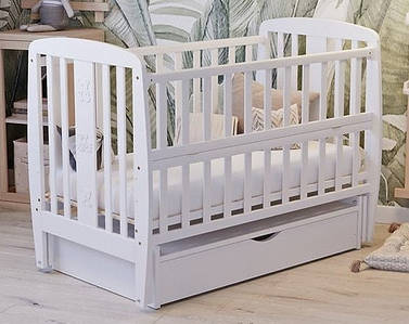 Колиска “Друзі” 60*120 см з шухлядою ТМ Дрімка