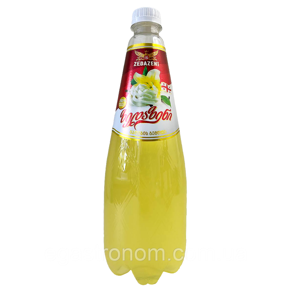 Лимонад вершки Зедазені Zedazeni 1L 6шт/ящ (Код: 00-00017984), фото 1