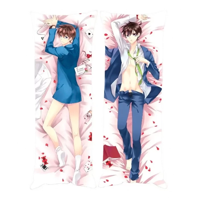 Дакімакура 150х50 см Кудо Шінічі  Кайтоу Кід Детектив Конан  Подушка з наволочкою обнімашка двухсторння, фото 1