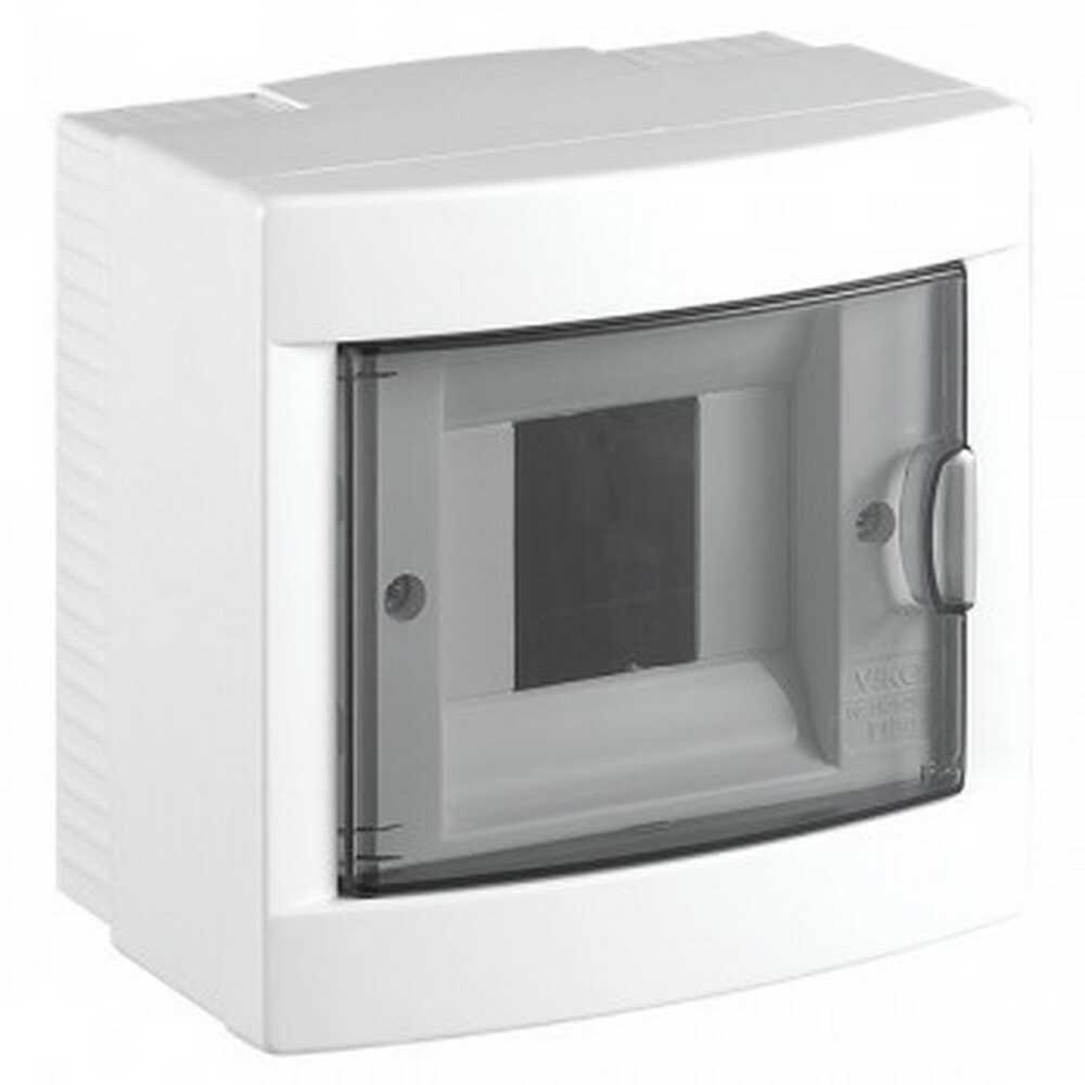 Щит розподільний 4 модулі накладний VIKO, бокс під автомати, фото 1