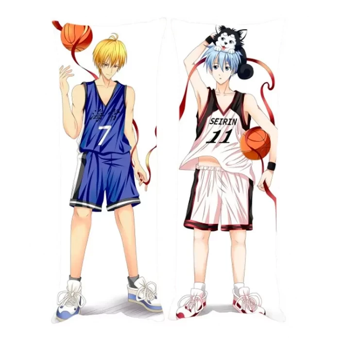Дакімакура 150х50 см Рета Кісі Тецуя Куроко Баскетбол Подушка з наволочкою обнімашка двухсторння, фото 1