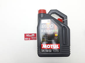 Моторна олива для авто 5W-30 8100 X-clean EFE 5L Motul