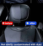 Віск для ремонту шкіри та пластику. Догляд за шкірою, пластиком і гумою "Max Auto". Набір 2 в 1. Воск + губка, фото 4