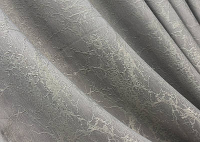Шторна тканина жакард, колекція "Viva Marmo". Колір світло-сірий. Код 1781ш