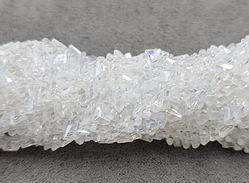 Кришталь трикутник 4*2,7мм прозорий АВ (+-135шт)