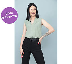 Літня блузка без рукавів "Valerie" Норма та батал