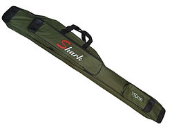 Чохол для вудлищ із котушками Shark 150 см 3 відділення з бічними кишенями