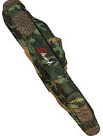 Чохол для вудлищ із котушками зелений камуфляж Shark 3 секції 135 см