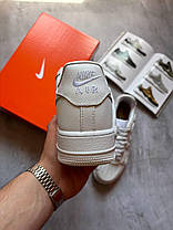 Кросівки Nike Air Force Cactus Plant Flea Market Взуття Найк Аір Форс білі весна літо шкіра унісекс, фото 5