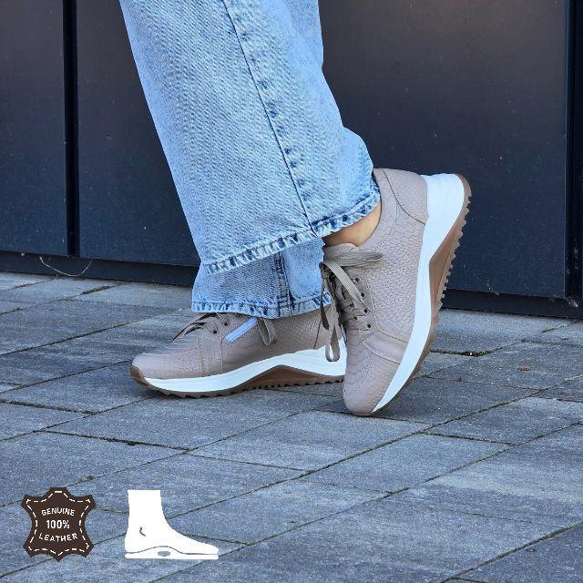 Дитячі підліткові бежеві ортопедичні профілактичні кросівки анатомічні на липучках 37 р, фото 1