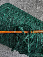 Пряжа з альпакою Barranca Filitaly lab темний смарагдовий зелений 100 грамів