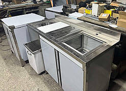 Тумба для чищення риби з неіржавкої сталі