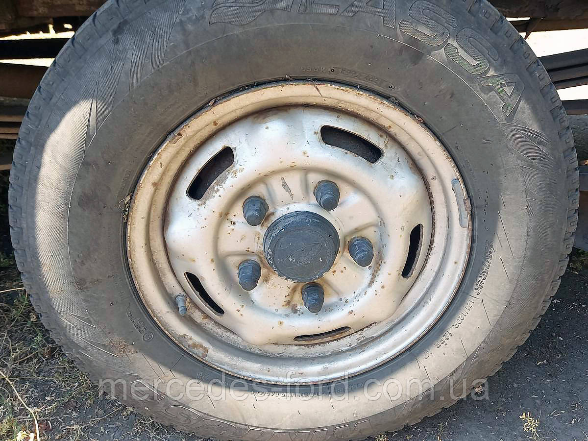 Диск колісний б.у (6Jx16x60) R16 Ford Transit 2.4 TDI дизель / RWD задній привод Форд Транзит 2000-2006, YC151007DD, фото 1
