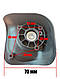 Колеса для чемодана \ на пластиковые чемоданы \ пара - правое и левое \ 70х75 \ 1037 - фото 3 - id-p1354544178