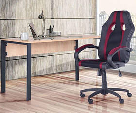 Комп'ютерне крісло Shift Grey та стіл Pluto AMF комплект меблів у персональний або корпоративний кабінет