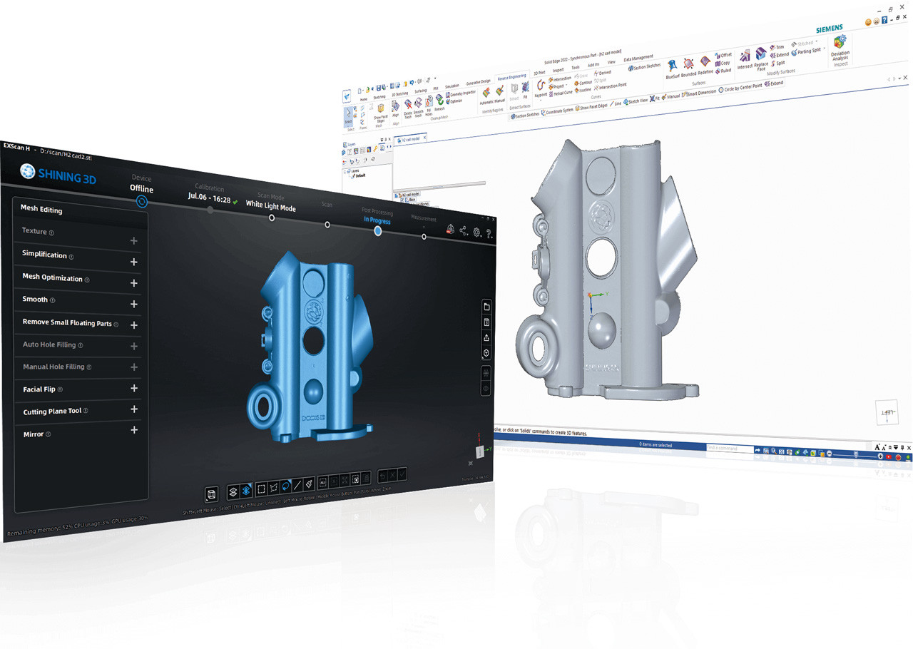 3Д-сканер SHINING 3D Einscan H2 + ПО