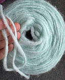Пряжа з альпакою Barranca FіІіtaly lab aqua мʼята 100 грамів, фото 8