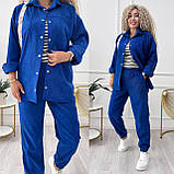 Костюм вельветовий сорочка та штани в кольорах 9592, фото 4