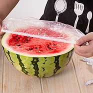 Одноразові пакети на гумці для зберігання продуктів Упаковка 100 шт., фото 8