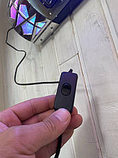 LED Барберпол для барбершопу з динамічним підсвічуванням | Барбер лайт 96×20×16 см, фото 3