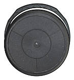 Відро господарське 12 літрів чорне Ø 30.5 см h=27 см (ХАРПЛАСТМАС), фото 4