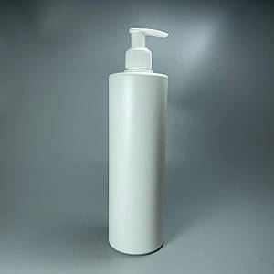 Бутилочка біла з дозатором 500 мл